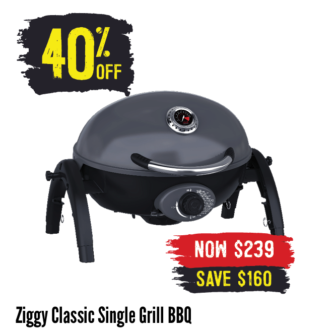 Now $239 40% Off Ziggy Classic Single Grill BBQ | Shop Now